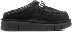 MOU Papuci Bounce Clog Back Strap Letter Logo MUFW531026A bkbk black/black