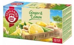TEEKANNE Ceai Ginger Lemon, 20 plicuri