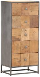 vidaXL Шкаф с чекмеджета, 45x30x100 см, регенерирано дърво масив (286529)