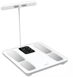 Klausberg Кантар - анализатор Klausberg KB 7857, До 180 кг, Bluetooth, Android/iOS, LCD дисплей, 14 телесни стойности, Бял