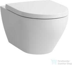 Laufen MODERNA S Silent Flush rimless fali WC LCC bevonattal, ülőke nélkül, fehér H8215414000001 (H8215414000001)