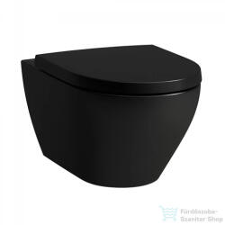 Laufen MODERNA S Silent Flush rimless fali WC, ülőke nélkül, matt fekete H8215417160001 (H8215417160001)