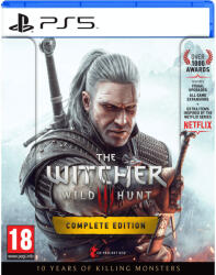 CD PROJEKT The Witcher III Wild Hunt [Complete Edition-10th Anniversary Steelbook] (PS5)