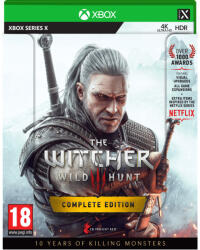 CD PROJEKT The Witcher III Wild Hunt [Complete Edition-10th Anniversary Steelbook] (Xbox Series X/S)