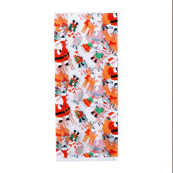 PME karácsonyi tasak, Télapó, 10×24, 1 cm, 20db