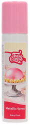 FunCakes metál színű spray, babarózsaszín, 100 ml