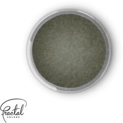 Fractal Colors Fractal SuPearl Ételdekorációs Selyempor, Zöld Grafit, 2, 5g
