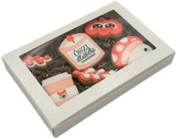 Tortastúdió Mézeskalács doboz, ablakos, 240×160×30 mm - csomag (15221_CS)