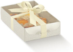 Tortastúdió Mézeskalács doboz, áttetsző tetővel, 250×190×30 mm - csomag (14563_CS)