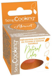 ScrapCooking természetes por ételfesték, barack, 10g