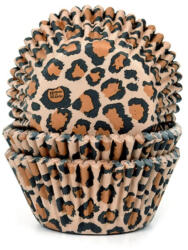 Cake-masters House of Marie muffinpapír, leopárdmintás, 50db (18603)