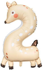 PARTYDECO fólia lufi, rénszarvas, 2, 65×102 cm (FB163-2)