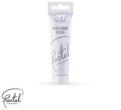 Fractal Colors Fractal Full-Fill Gél Állagú Dekorációs Színezék - Hófehér, 50g