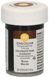 Wilton gél ételfesték, barna, 28g