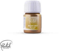 Fractal Colors Fractal Folyékony Metál Ételfesték - Antik arany, 30g