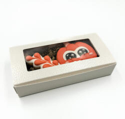 Tortastúdió Mézeskalács doboz, ablakos, 160×80×30 mm - csomag (15219_CS)