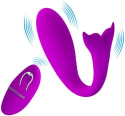 Pretty Love JORDYN - vibrator reîncărcabil pentru cuplu, cu telecomandă (mov) Vibrator