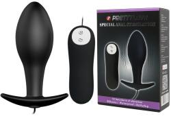 Pretty Love Special Anal Plug - plug anal cu vibrații și telecomandă (12 funcții)