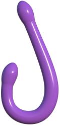 Pipedream Classix Double Whammy - dildo dublu (cu două capete) 43, 8 cm, mov Dildo