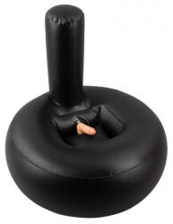 NMC Vibrating Lust Thruster - pernă gonflabilă cu dildo vibrator