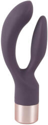You2Toys Elegant Series Double Vibe - vibrator dublu reîncărcabil (mov închis)
