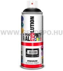 PintyPlus Evolution RAL9005 matt akril spray - 400 ml, mélyfekete (NVS597)