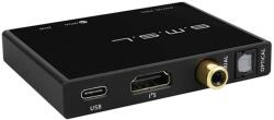 SMSL PO100 PRO USB digital audio interfață Negru (SMSL-PO100PRO-BLACK)