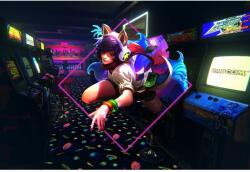  League Of Legends Arcade Ahri Poszter, 61x90cm, Többszínű (poster166-7777777777777785495)