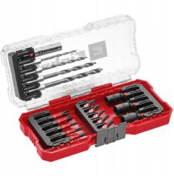 Einhell bit- és dugókulcs készlet 18részes s-case 1/4" (49108709)