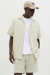 JACK & JONES Jack & Jones, Bő fazonú csíkos ing, Halványzöld, XL (12271060-CEDAR-XL)