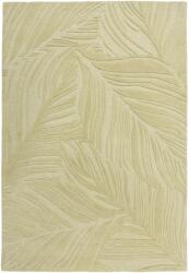 Flair Rugs Lino Leaf téglalap alakú szőnyeg, 160 x 230 cm, 3700 g/m2, 100% gyapjú, zöld