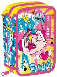 Mitama 3 rekesz felszerelt tolltartó, Macska (EMGMI064867)