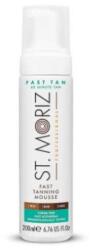 St. Moriz Professzionális önbarnító hab, St Moriz, Fast Tan, Mousse, 200 ml