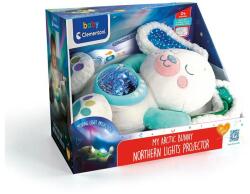 Clementoni Baby - Északi fény projektor - plüss nyuszi (17594) (17594)