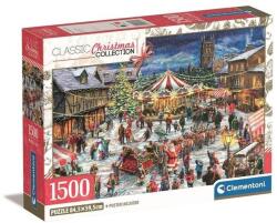 Clementoni 1500 db-os puzzle - Classic Christmas Collection - Karácsonyi vásár (31725) (31725)