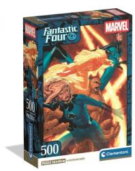 Clementoni 500 db-os puzzle - Fantasztikus Négyes (35805) (35805)