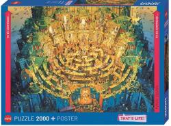 Heye 2000 db-os puzzle - That's Life! - Deep Down, Degano (30015) (30015)