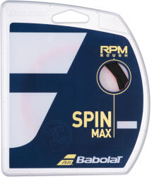 Babolat RPM Rough Black (12 m) Teniszütő húrozása 1, 30 mm