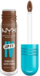 NYX Cosmetics NYX Professional Makeup Lip IV, Hydrating Gloss Stain ajakfény, 18 Drippin' Nude, 5 ml Splash in Spice 5 ml