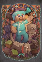  Minecraft Poszter, 61x90cm, poster416, Többszínű (poster416-7777777777777786139)