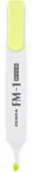 Zebra Szövegkiemelő, 3, 5 mm, 'FM-1 Mild', sárga (TZ55510) (TZ55510)