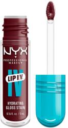 NYX Cosmetics NYX Professional Makeup Lip IV, Hydrating Gloss Stain ajakfény, 18 Drippin' Nude, 5 ml Mauve N Moist 5 ml
