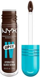 NYX Cosmetics NYX Professional Makeup Lip IV, Hydrating Gloss Stain ajakfény, 18 Drippin' Nude, 5 ml Espresso Soak 5 ml