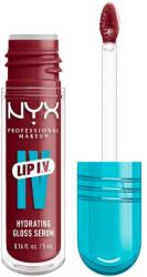 NYX Cosmetics NYX Professional Makeup Lip IV, Hydrating Gloss Stain ajakfény, 18 Drippin' Nude, 5 ml Blush Rush 5 ml