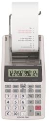Sharp Számológép, szalagos, 12 számjegy, 2 színű nyomtató, SHARP EL-1611V (SH1611V)