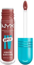 NYX Cosmetics NYX Professional Makeup Lip IV, Hydrating Gloss Stain ajakfény, 18 Drippin' Nude, 5 ml Hydra Honey 5 ml