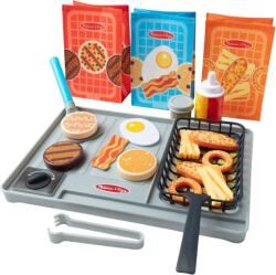 Melissa & Doug Игрален комплект Melissa & Doug Color Reveal Water Wow - Flip and Fry Grill, 27 части (6074893) - ozone