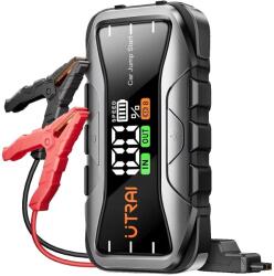  Autóugrás indító, 6000a csúcsáram, 27000mAh kapacitás, 6000a