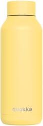QUOKKA Hőtartó fémkulacs SOLID - Light Yellow 510ml - Quokka
