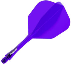 Winmau Fluturas si tija darts Winmau Fusion mov, fluturas No6 si tija medie (8840)